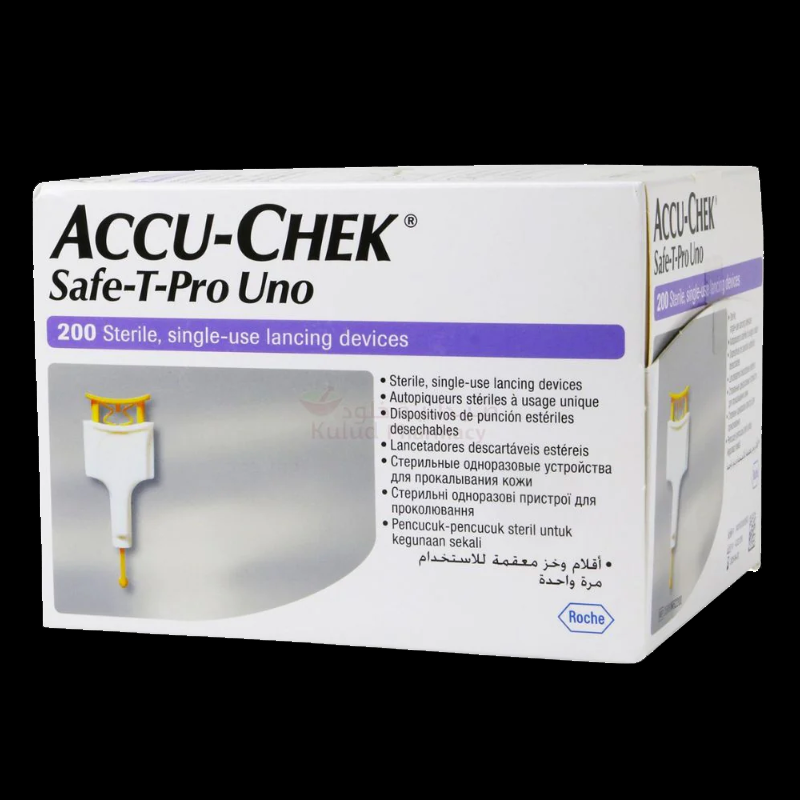 ACCU-CHEK SAFE-T-PRO UNO 200 STERILE LANCETS