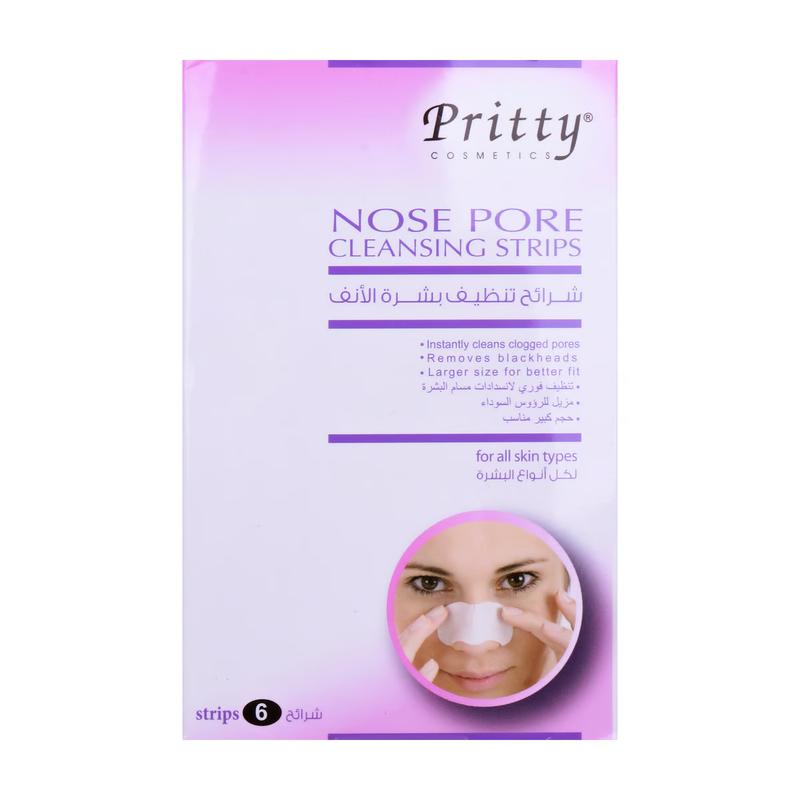 PRITTY NOSE PORE CLEANSING 6 STRIPS