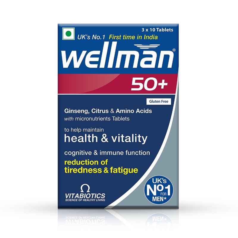 WELLMAN 50+ 30 TABLETS