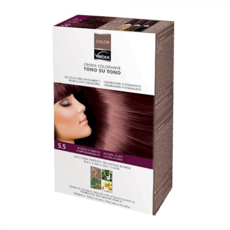 VEBIX 5.5 LIGHT MAHOGANY HAIR COLOR