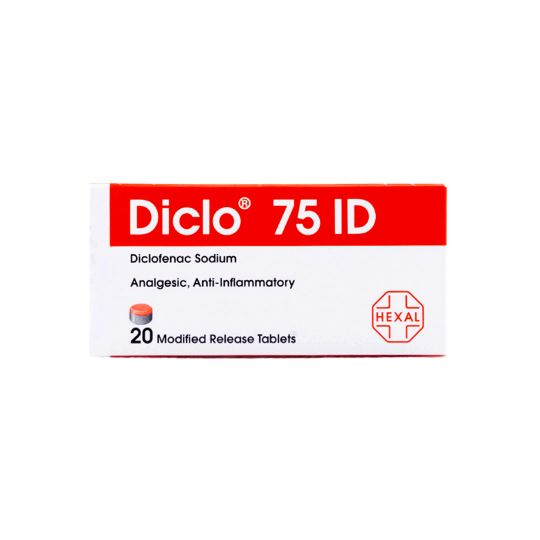 [I141495] DICLO 75 MG ID 20 TABLETS