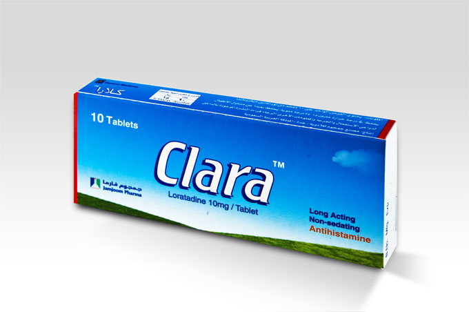 CLARA 10 MG 10 TABLETS