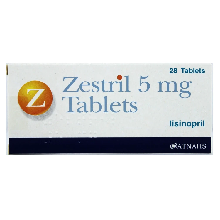 ZESTRIL 5 MG 28 TABLETS