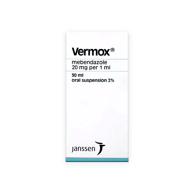 VERMOX SUSP 20 MG/ML 30 ML