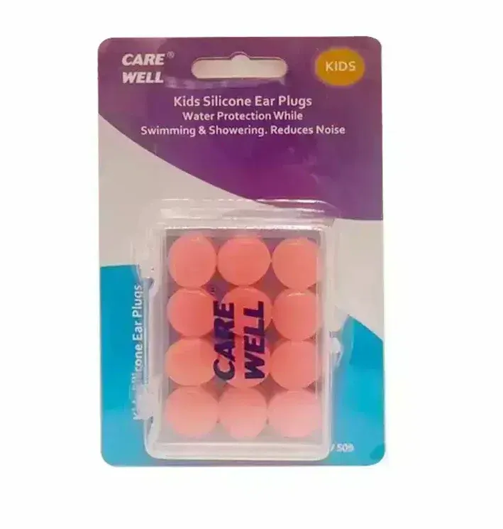 CARE WELL KIDS SILICONE EAR PLUGS SIX PAIR CW 509