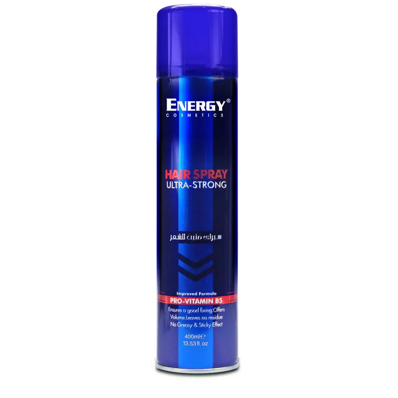 ENERGY HAIR SPRAY ULTRA-STRONG HOLD 400 ML