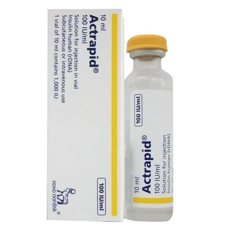 INSULIN ACTRAPID HM 100IU 10ML