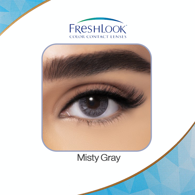 FRESH-LOOK MONTHY MISTY GRAY