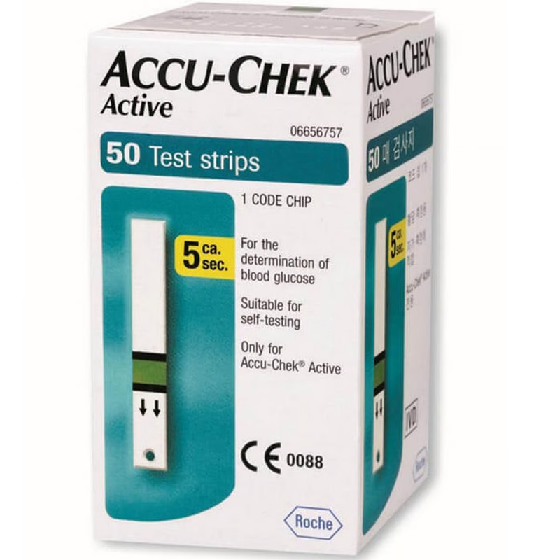 [I141598] ACCU-CHEK ACTIVE 50 STRIPS