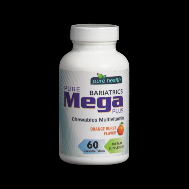 PURE HEALTH PURE MEGA PLUS 60 CHEWABLE TABLETS