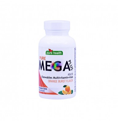 PURE HEALTH PURE MEGA PLUS 60CHEWABLE TABLETS
