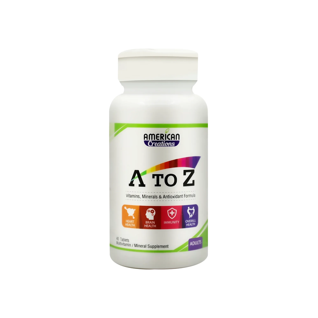 AMERICAN CREATIONS A TO Z 40 TABLETS