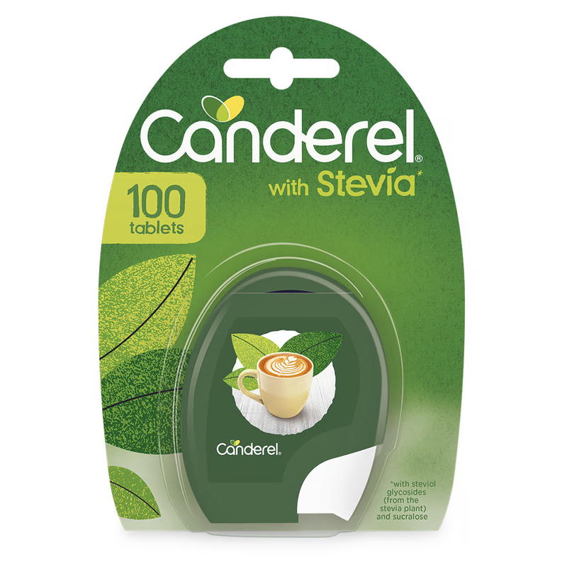 CANDEREL GREEN STEVIA 100 TABLETS