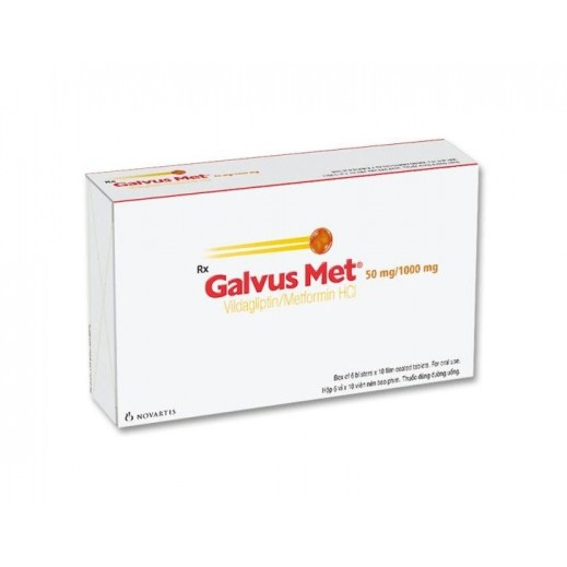 GALVUSMET 50/1000 MG 60 TABLETS