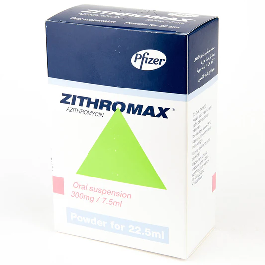 ZITHROMAX 300 MG/7.5 ML 22.5 ML