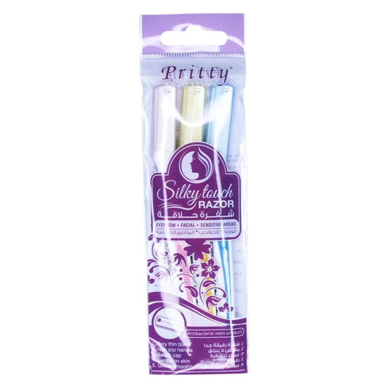 PRITTY SILKY TOUCH RAZOR 3 PCS