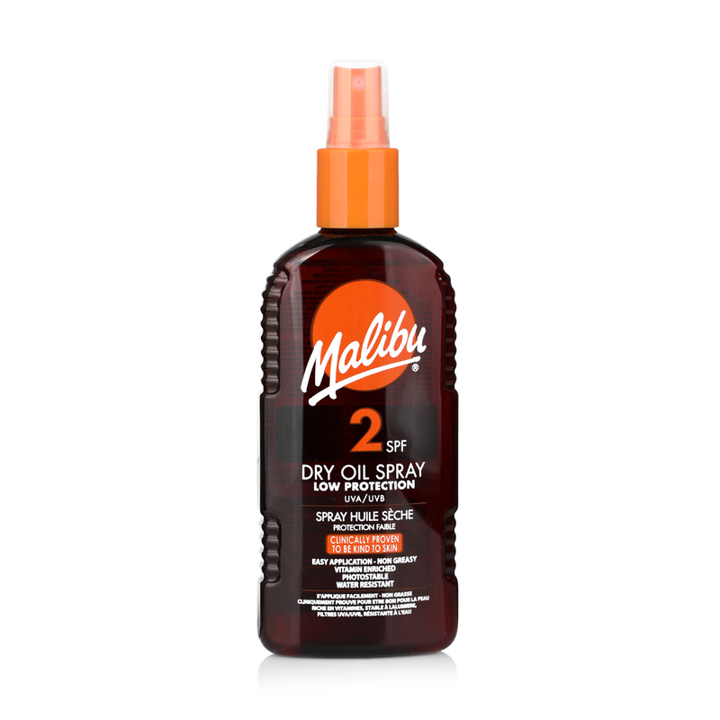MALIBU DRY OIL SPRAY SPF 2 200 ML