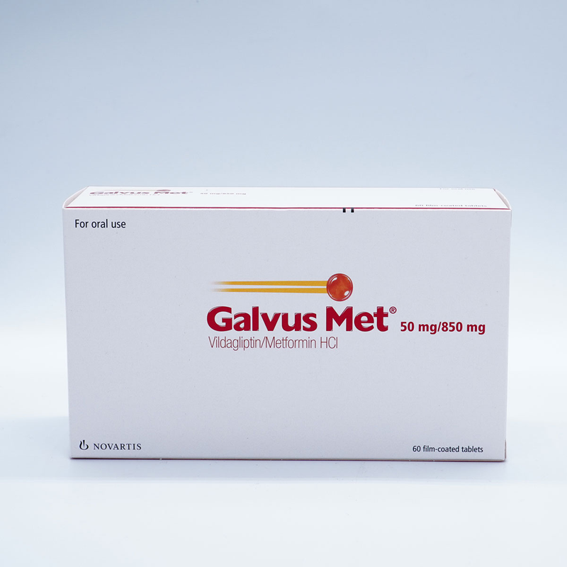 [I141774] GALVUSMET 50 / 850 MG 60 TABLETS
