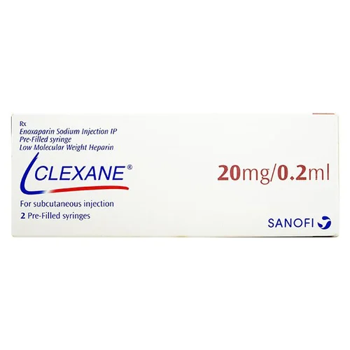 CLEXANE 20MG/ 0.2ML 2 SYRINGS