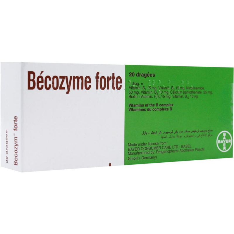 [I141801] BECOZYME FORTE 20 DRAGEES