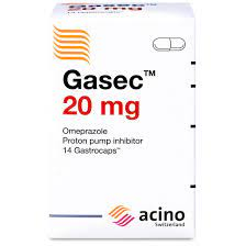 GASEC 20 MG 14 CAPSULES