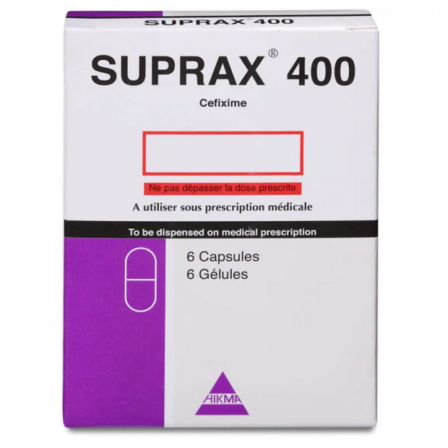 SUPRAX 400 MG 5 CAPSULES