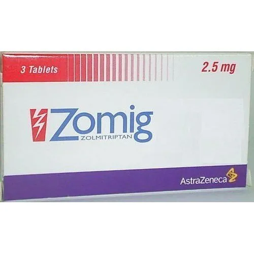 ZOMIG 2.5 MG 3 TABLETS