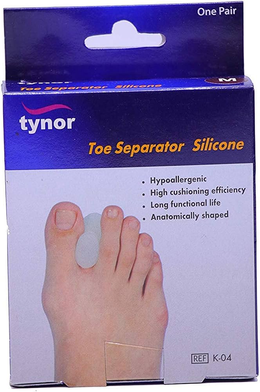 TYNOR TOE SEPARATOR SILICON PAIR K 04 MEDIUM