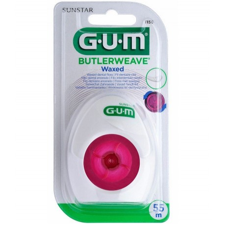 GUM WEAVE WAXED DENTAL FLOSS 1155 MA