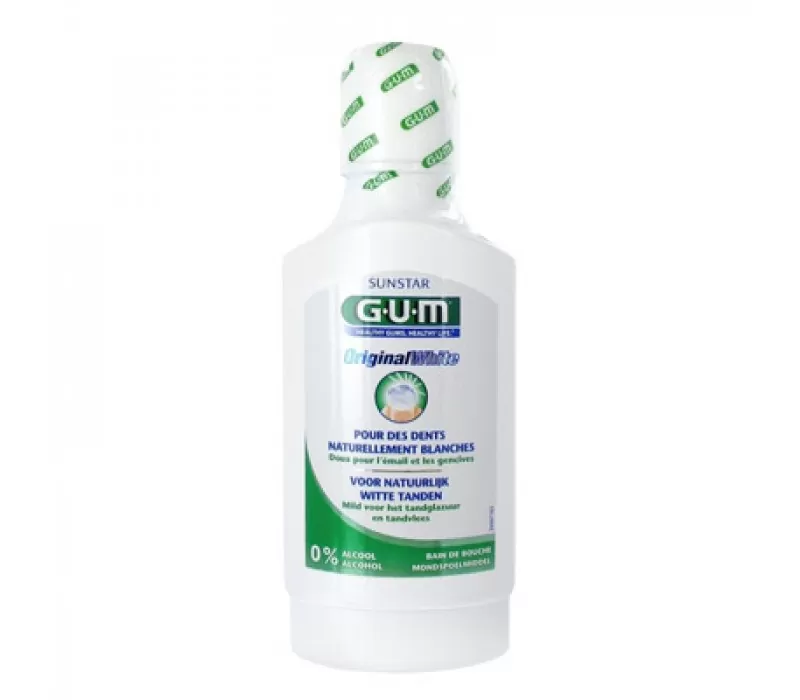 [I141871] GUM ORIGINAL WHITE MOUTH RINSE 300 ML 1747