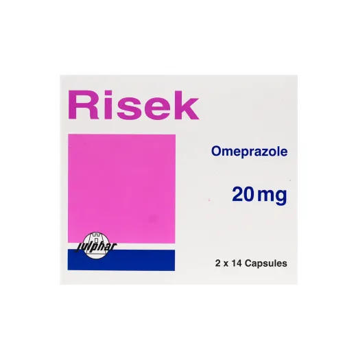 [I141880] RISEK 20 MG 28 CAPSULES