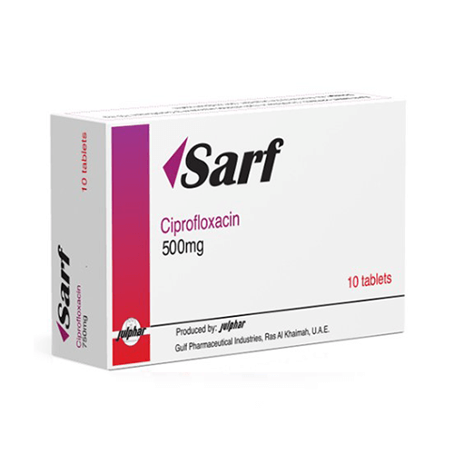 SARF 500 MG 10 TABLETS