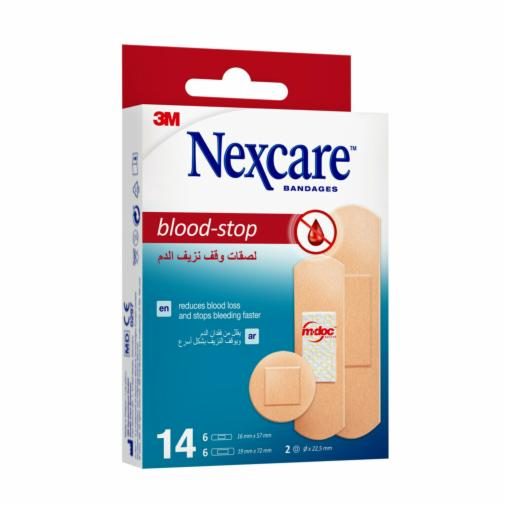 NEXCARE BLOOD-STOP 14 ASSORTED BANDAGES