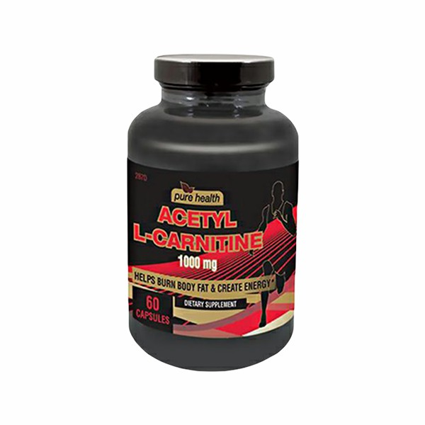 PURE HEALTH ACETYL L-CARNITINE 100 MG 60 V.CAPSULES