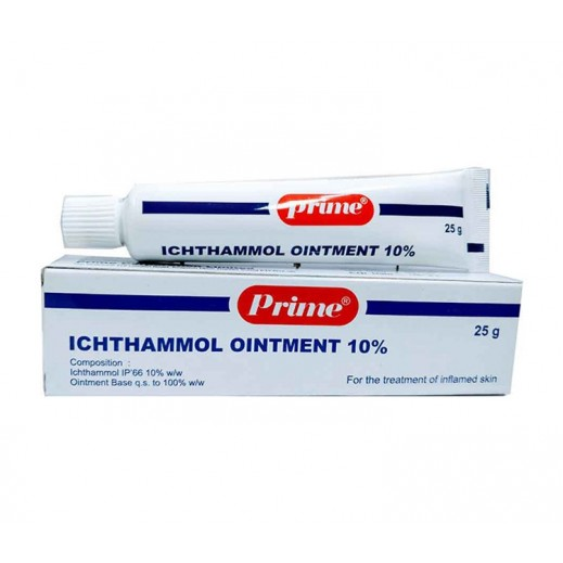 PRIME ICHTHAMMOL OINTMENT 10% 25 G