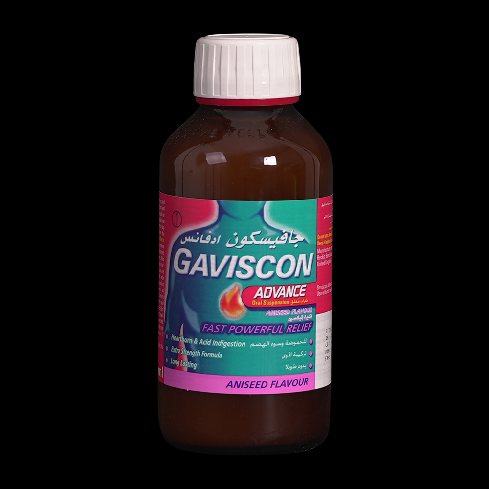 GAVISCON ADVANCE FENNEL 300ML SUSPENSION