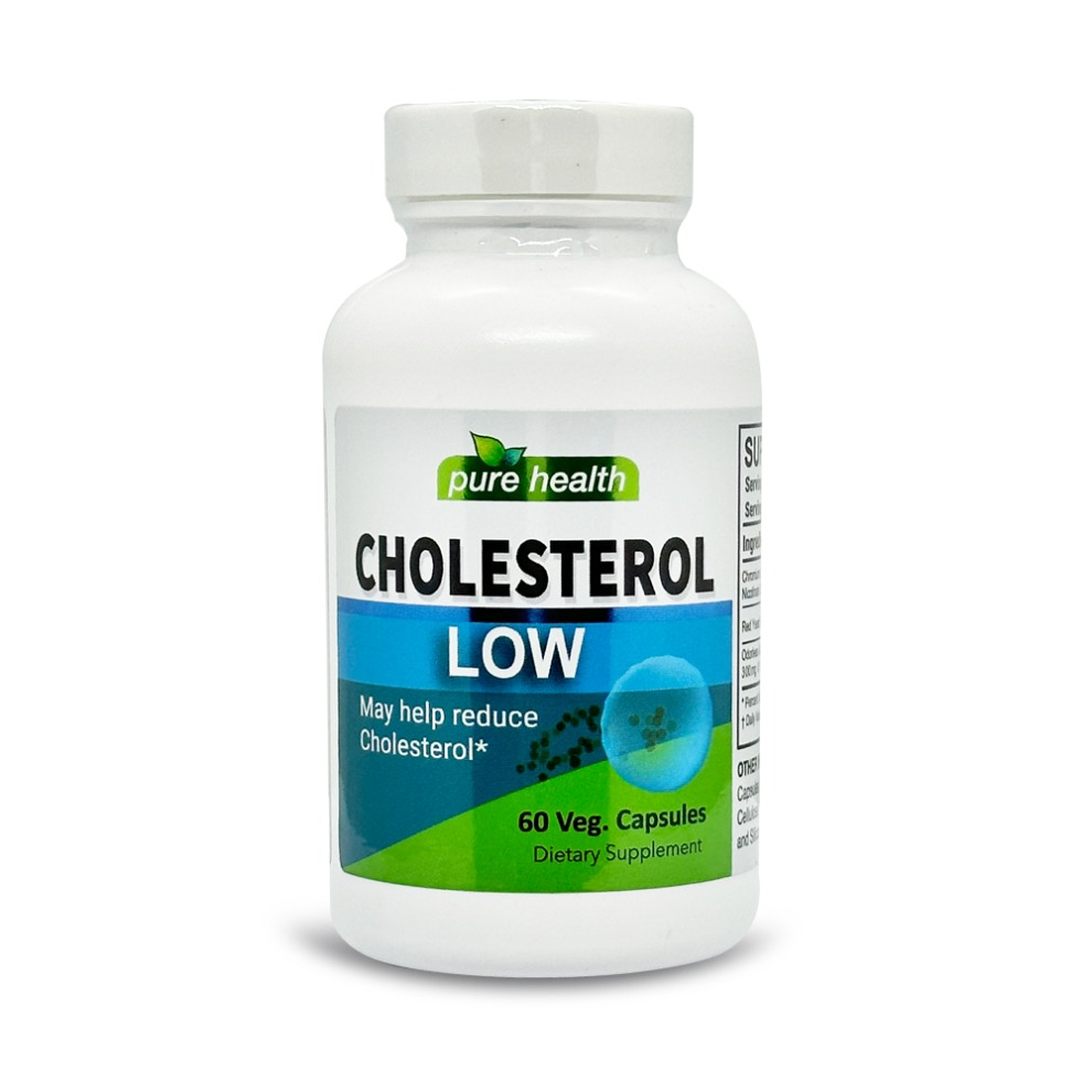 [I141948] PURE HEALTH CHOLESTEROL LOW 60 VEG.CAPSULES
