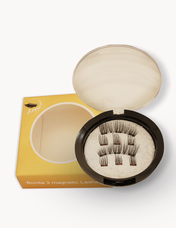 [I142002] NATURAL BK503-3 29*11MM 3MAGNETIC LASHES