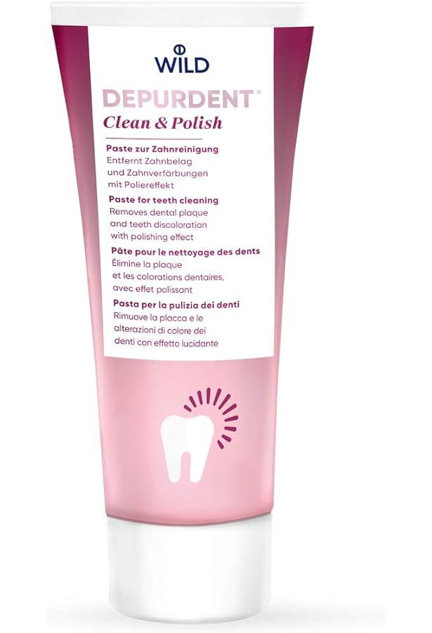 DEPURDENT CLEAN & POLISH TOOTHPASTE 75ML