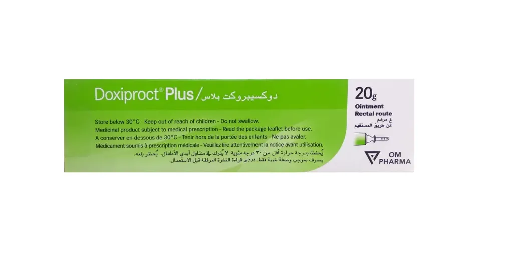 DOXIPROCT PLUS OINTMENT 20 G