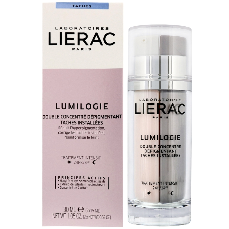 LIERAC LUMILOGIE DOUBLE CONCENTRATE DAY & NIGHT CREAM 30 ML