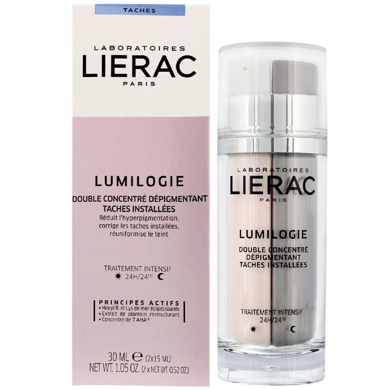 LIERAC LUMILOGIE DOUBLE CONCENTRATE DAY & NIGHT CREAM 30ML