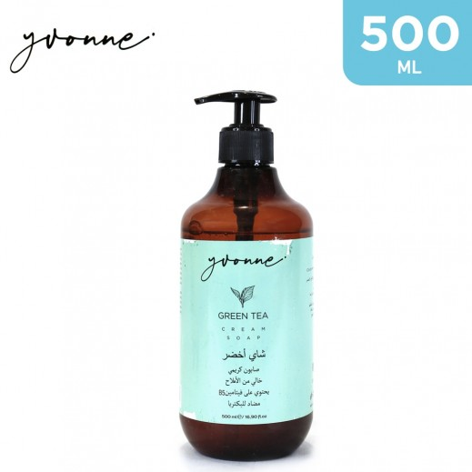 GVONNE GREEN TEA CREAM SOAP 500 ML