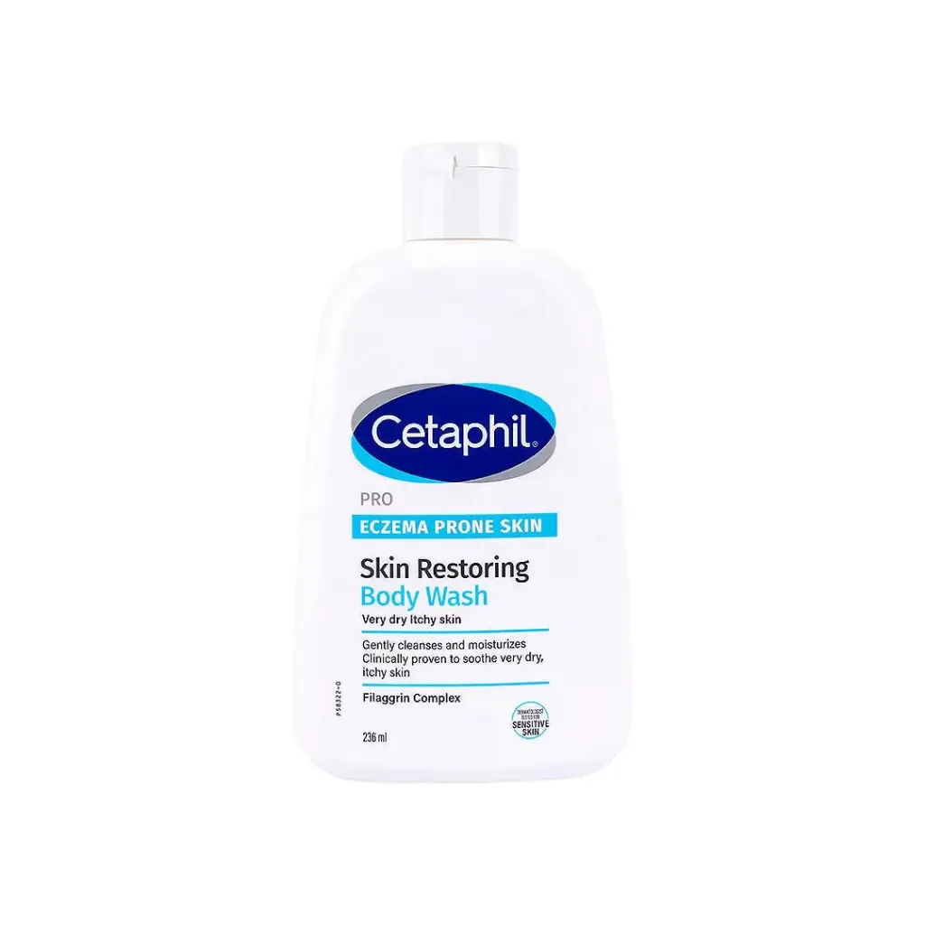 CETAPHIL PRO ECZEMA PRONE SKIN RESTORING BODY WASH 236 ML