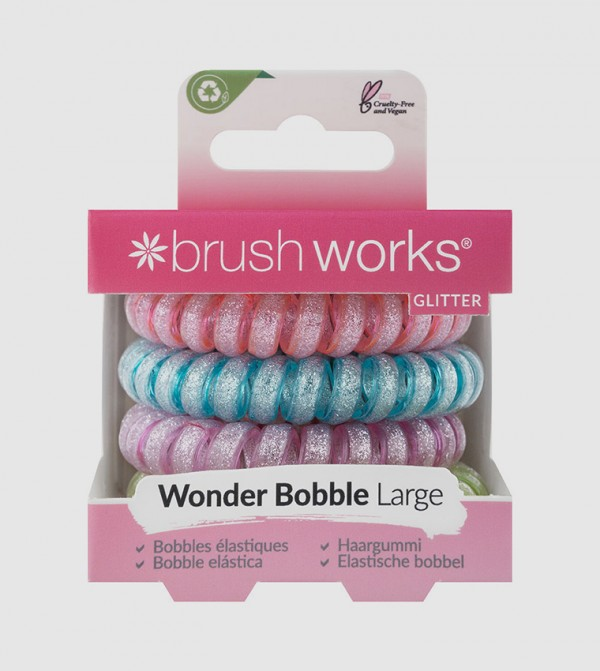 BRUSH WORKS GLITTER WONDER BOBBLE LARGE 5 PACK