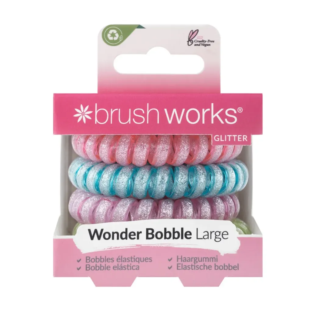 [I142135] BRUSH WORKS GLITTER WONDER BOBBLE LARGE 5 PACK