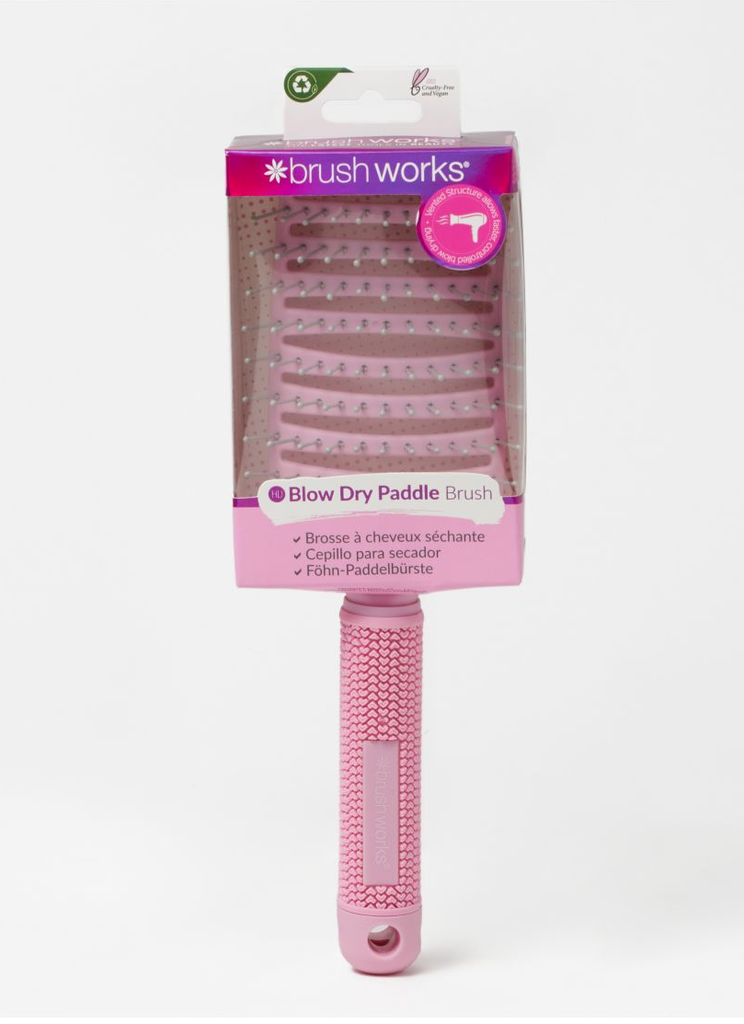 [I142147] BRUSH WORKS BLOW DRY PADDLE BRUSH