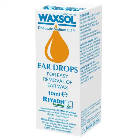 WAXSOL EAR DROPS 10 ML