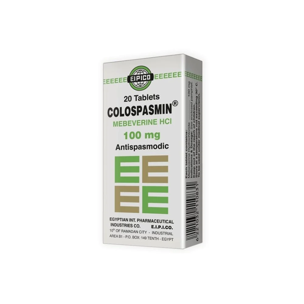 COLOSPASMIN 100 MG 20 TABLETS