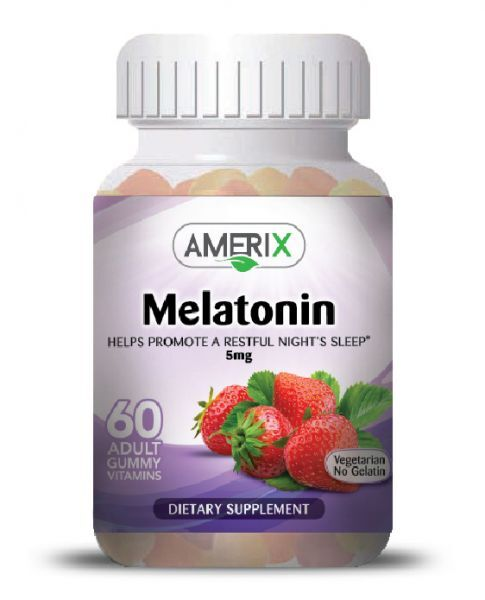 [I142224] AMERIX ADULT MELATONIN 60 GUMMYS